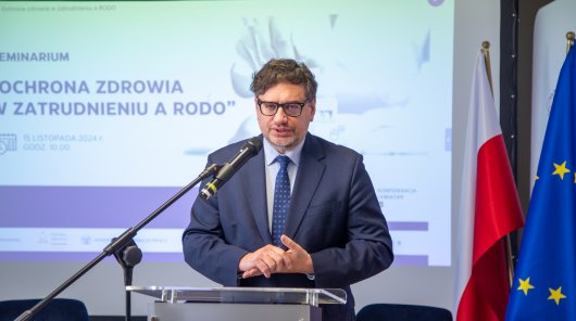 Zdjęcie przedstawiające  Mirosława Wróblewskiego - prezesa UODO