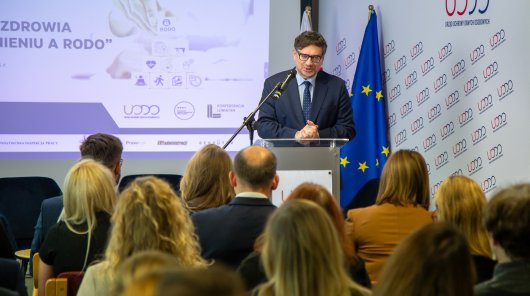 Zdjęcie przedstawiające Mirosława Wróblewskiego - prezesa UODO 