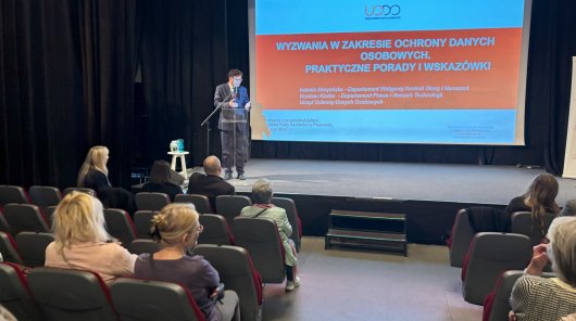 Zdjęcie przedstawiające spotkanie regionalne „UODO rusza w kraj”