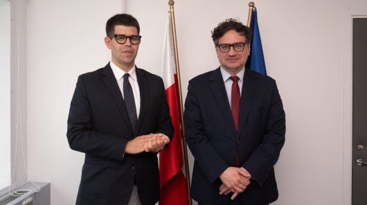 Zdjęcie ze spotkania Prezesa UODO z Prezesem Naczelnej Rady Lekarskiej