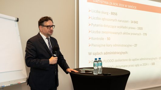 Zdjęcie z Konferencji Stowarzyszenia Praktyków Ochrony Danych (SPOD) pt. „RODOwskazy w Falentach”, która odbyła się w dniach 22 - 24 września 2025 r.