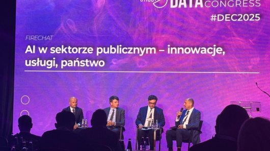Zdjęcie z udziału w 6. Data Economy Congress (DEC)