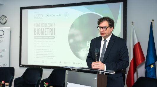 Zdjęcie z konferencji „Nowe horyzonty biometrii - bezpieczeństwo, tożsamość, rozwój”