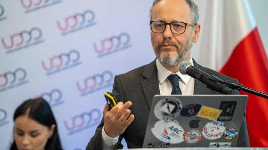 Zdjęcie z konferencji „The Role of the Council of Europe’s Framework Convention on Artificial Intelligence in the Protection of Privacy and Personal Data - Legal, Ethical, and Social Challenges in the AI Era”