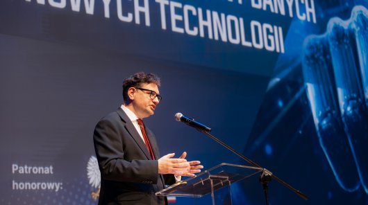 Zdjęcie z 28 stycznia 2026 r., Muzeum Historii Polski w Warszawie, Kongres Ochrony Danych i Nowych Technologii, zorganizowany przez Urząd Ochrony Danych Osobowych oraz Krajową Izbę Radców Prawnych. 