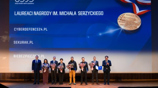 Zdjęcie z 28 stycznia 2026 r., Muzeum Historii Polski w Warszawie, Kongres Ochrony Danych i Nowych Technologii, zorganizowany przez Urząd Ochrony Danych Osobowych oraz Krajową Izbę Radców Prawnych. 